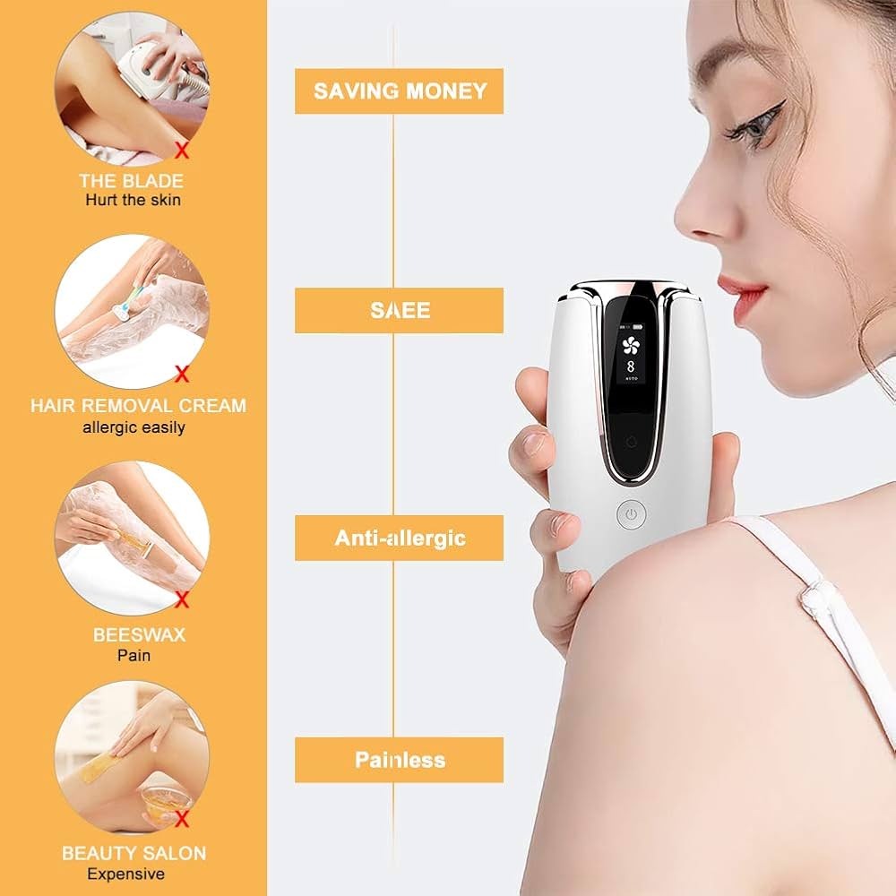 Épilateur à Lumière Pulsée Premium – L’Épilation Professionnelle